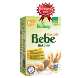 HÜNNAP KEÇİ SÜTLÜ BEBE BİSKÜVİSİ 400 GR