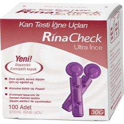 LANCET RINA CHECK 30 G 100 LU