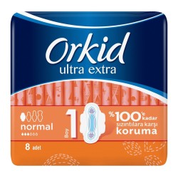 ORKİD ULTRA TEKLİ NORMAL 8 Lİ